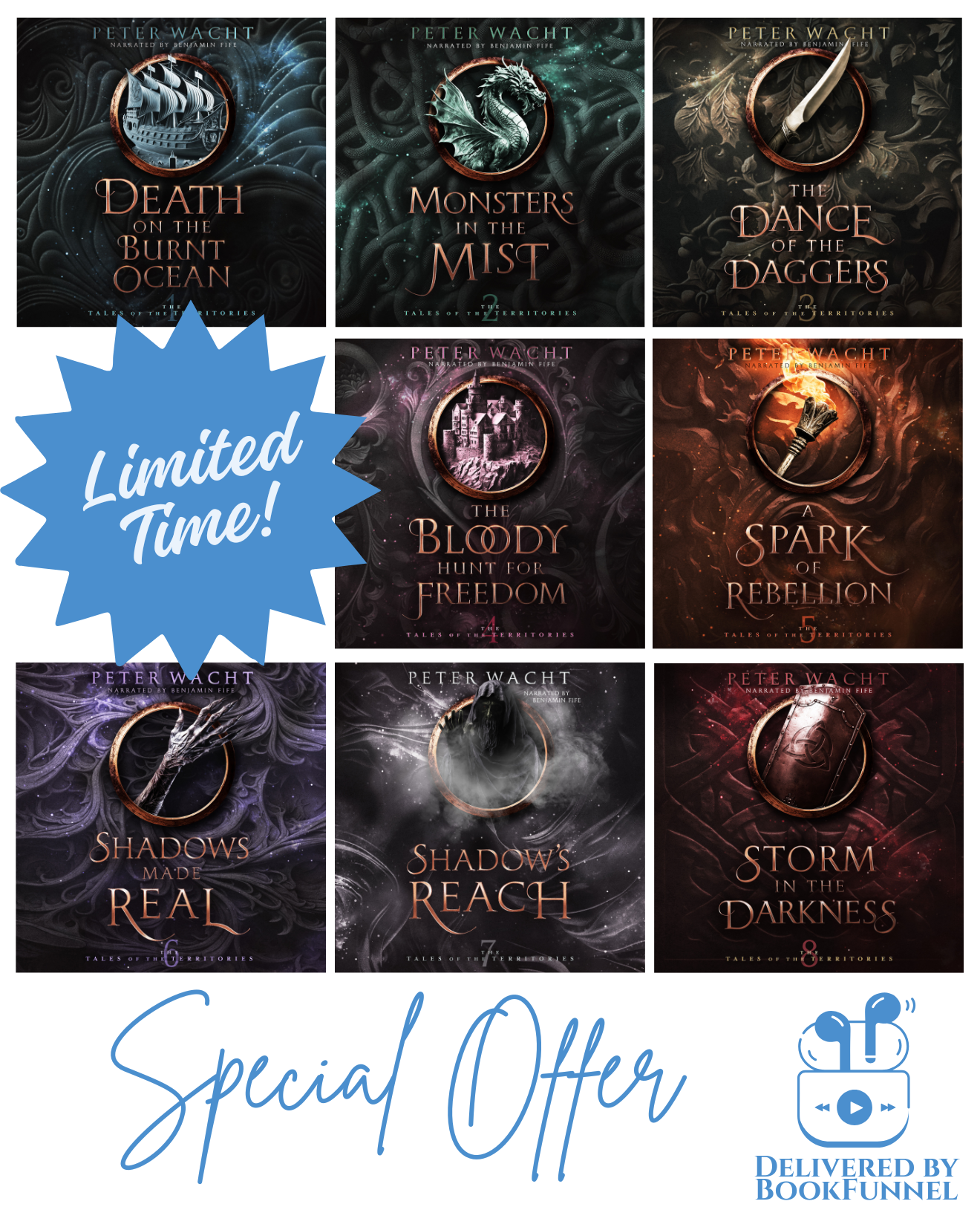 The Tales of the Territories - 8 Audiobook Bundle